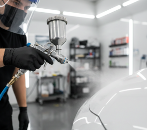 اجرای نانوپوشش به روش اسپری با پوشش‌دهی یکنواخت